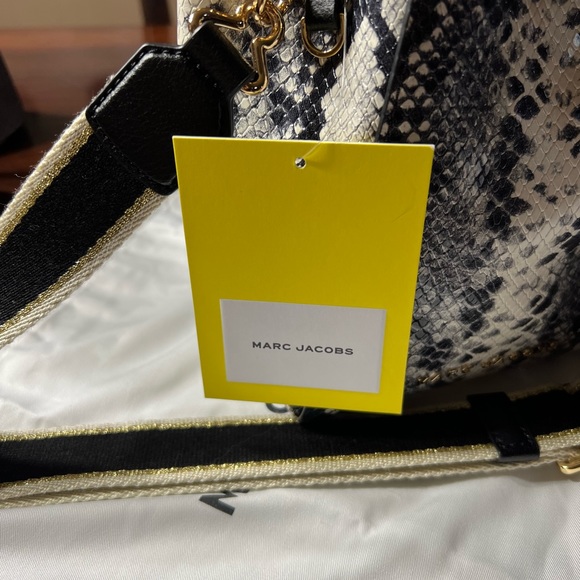 marc Jacobs Bucket bag Snake white multi NEW - Picture 9 of 10